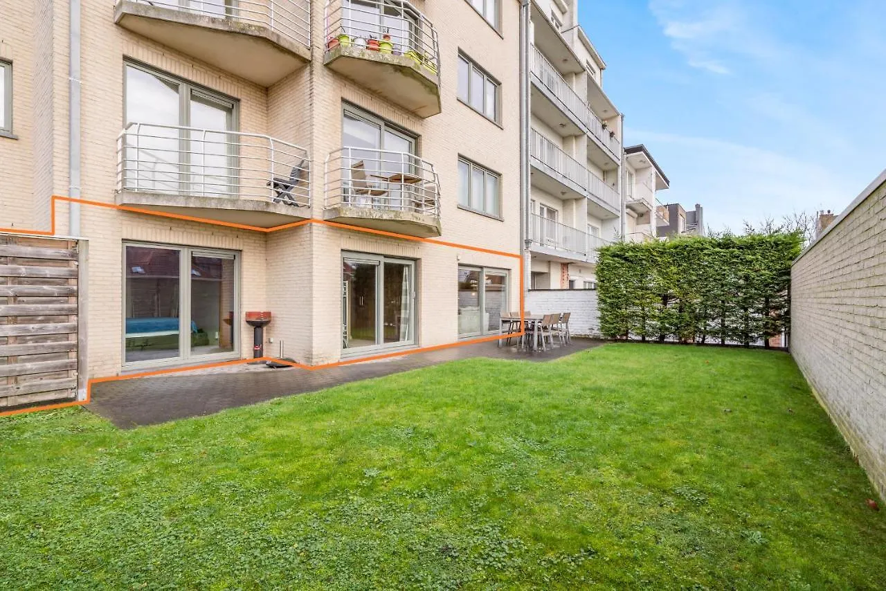 Luxury Apartment With Garden Close To The Beach 오스텐드